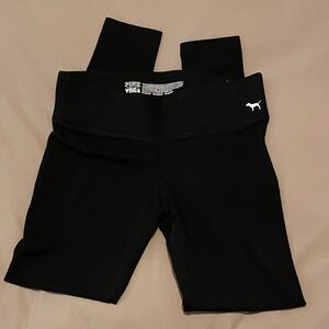 Pink Victoria’s Secret Yoga leggings *like new*